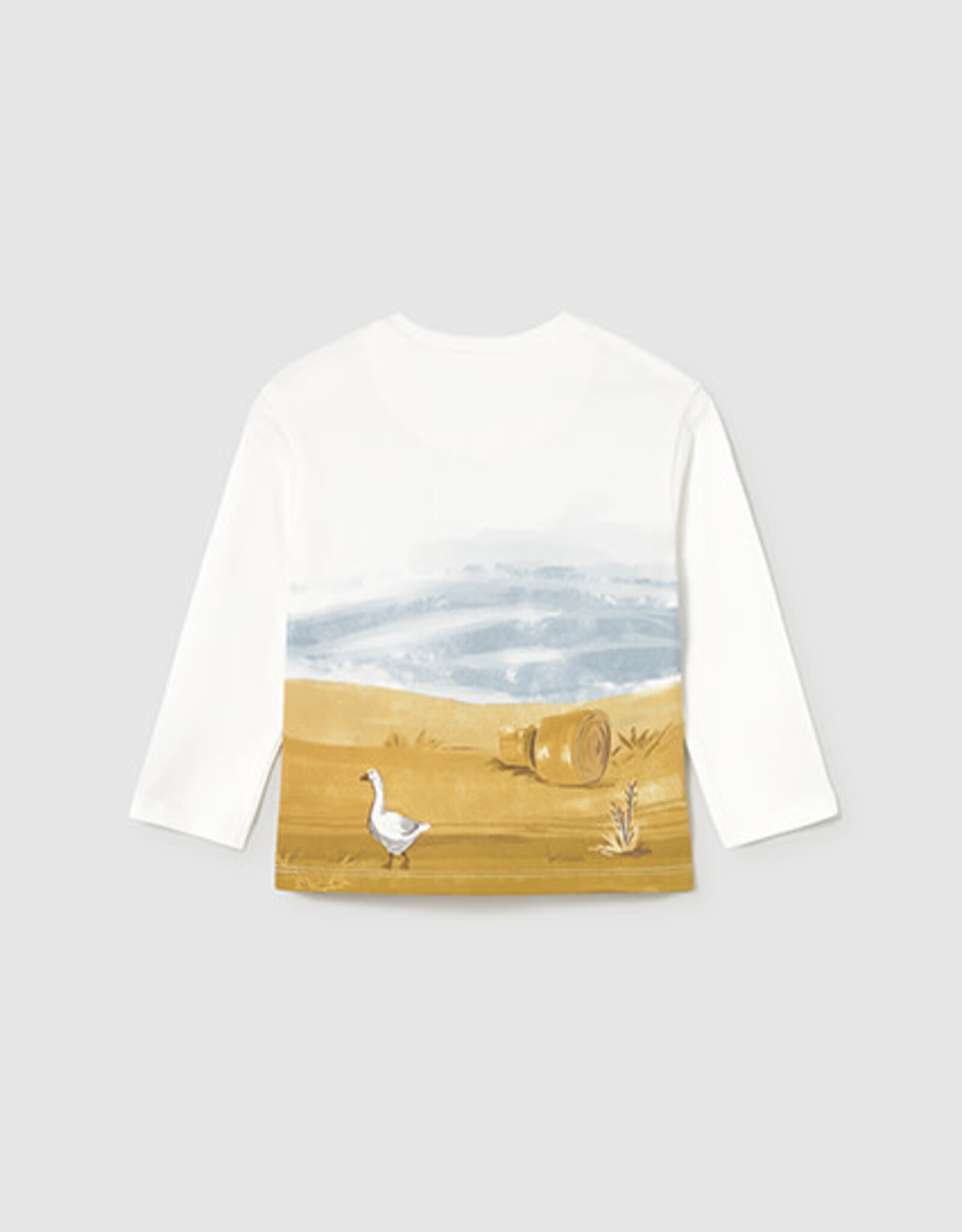 Mayoral Long Sleeve Landscape Shirt