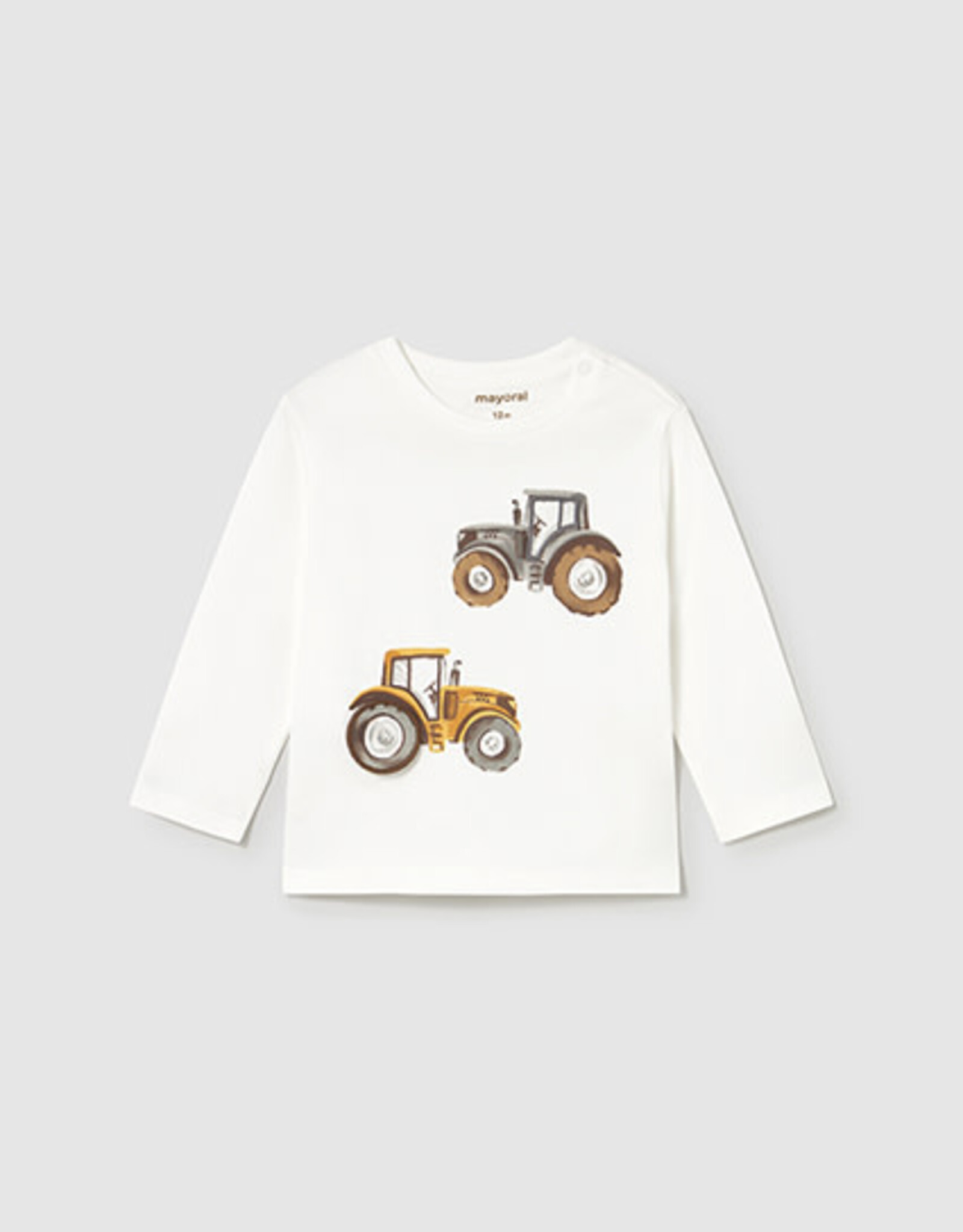 Mayoral Long Sleeve "Play" tractor shirt