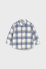 Mayoral Iceberg Baby Plaid Button Up