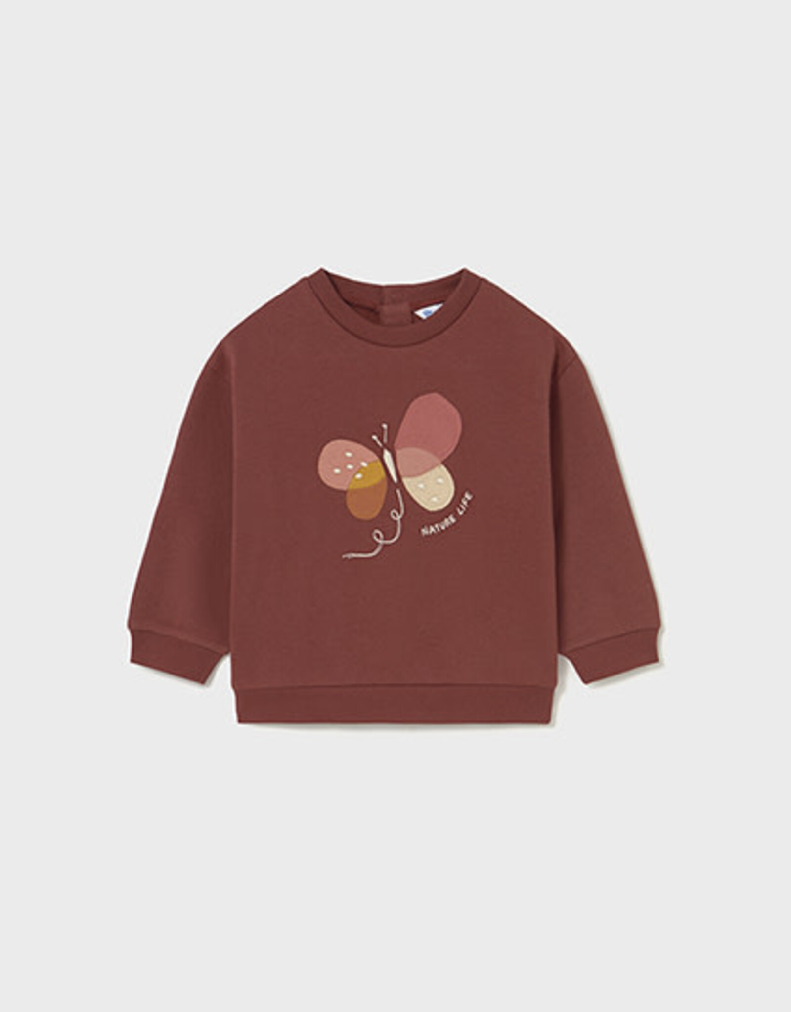 Mayoral Terracotta Butterfly Pullover