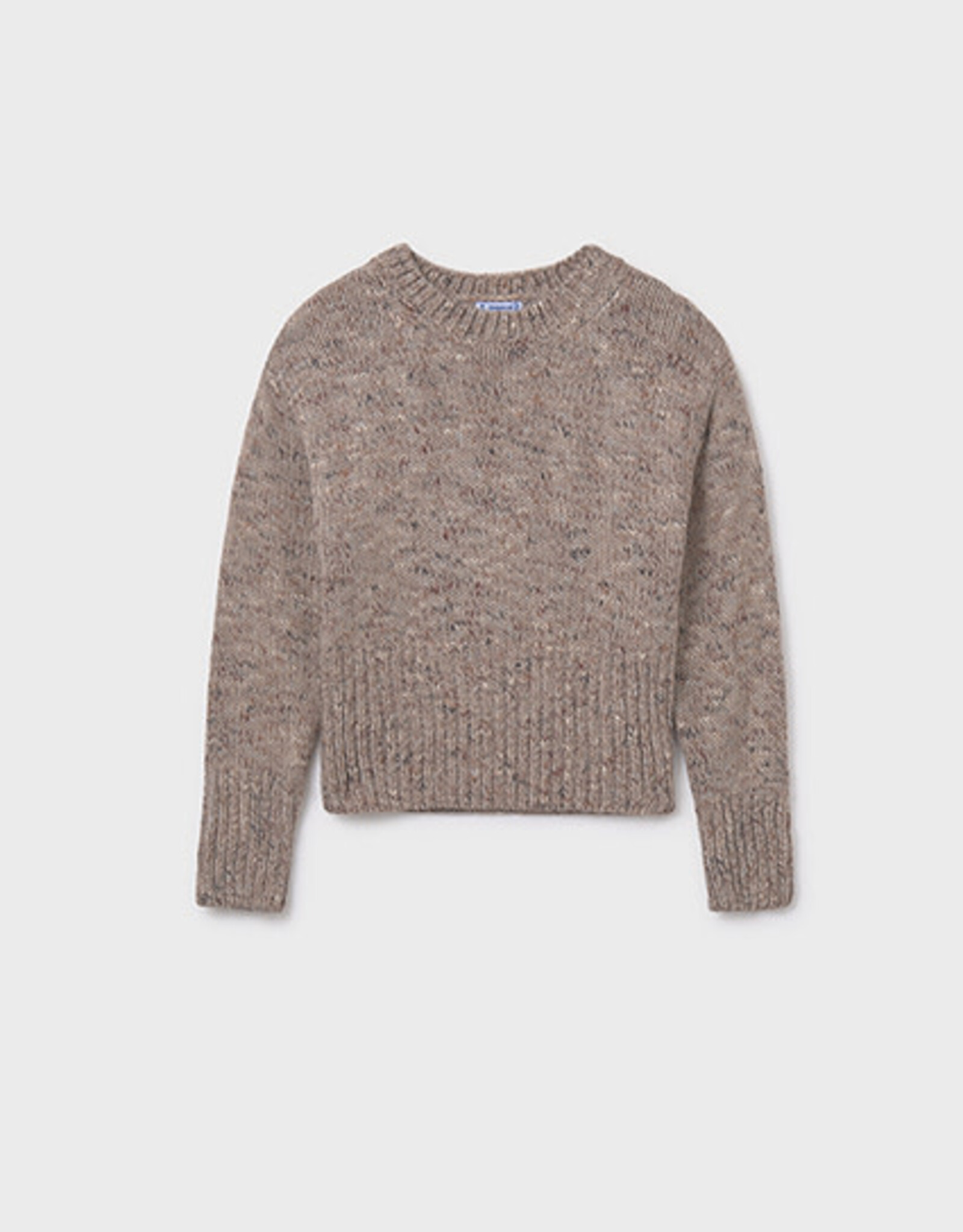 Mayoral Brown Tween Sweater