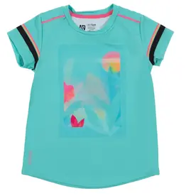 Noruk Mood Active Turquoise Athletic T-Shirt
