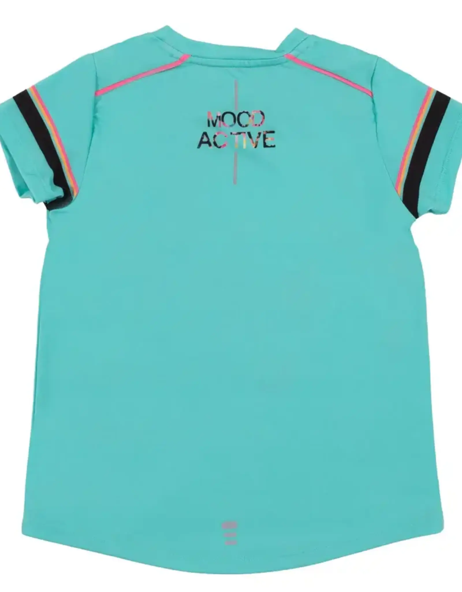 Noruk Mood Active Turquoise Athletic T-Shirt