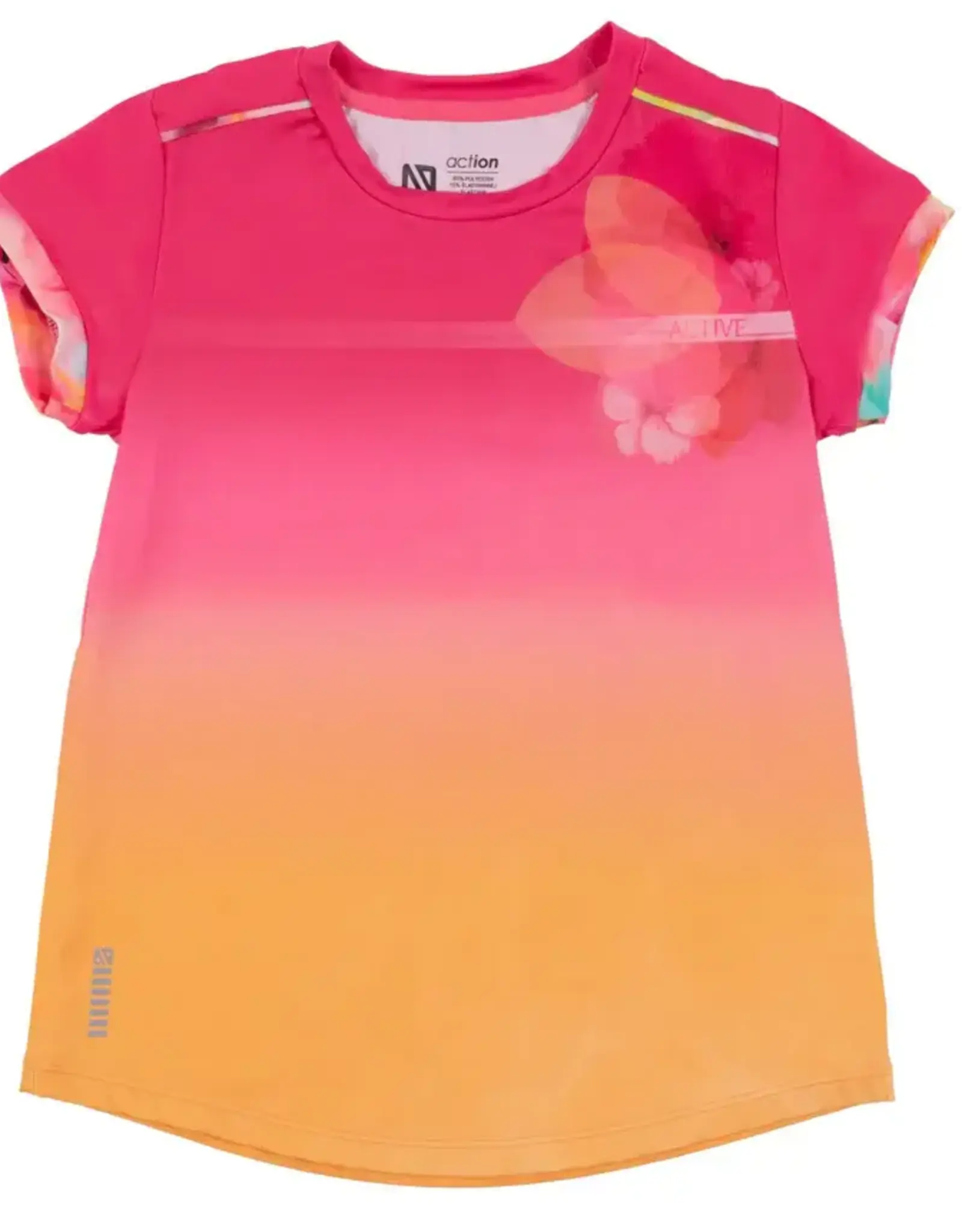 Noruk Mood Active Rose Athletic T-Shirt