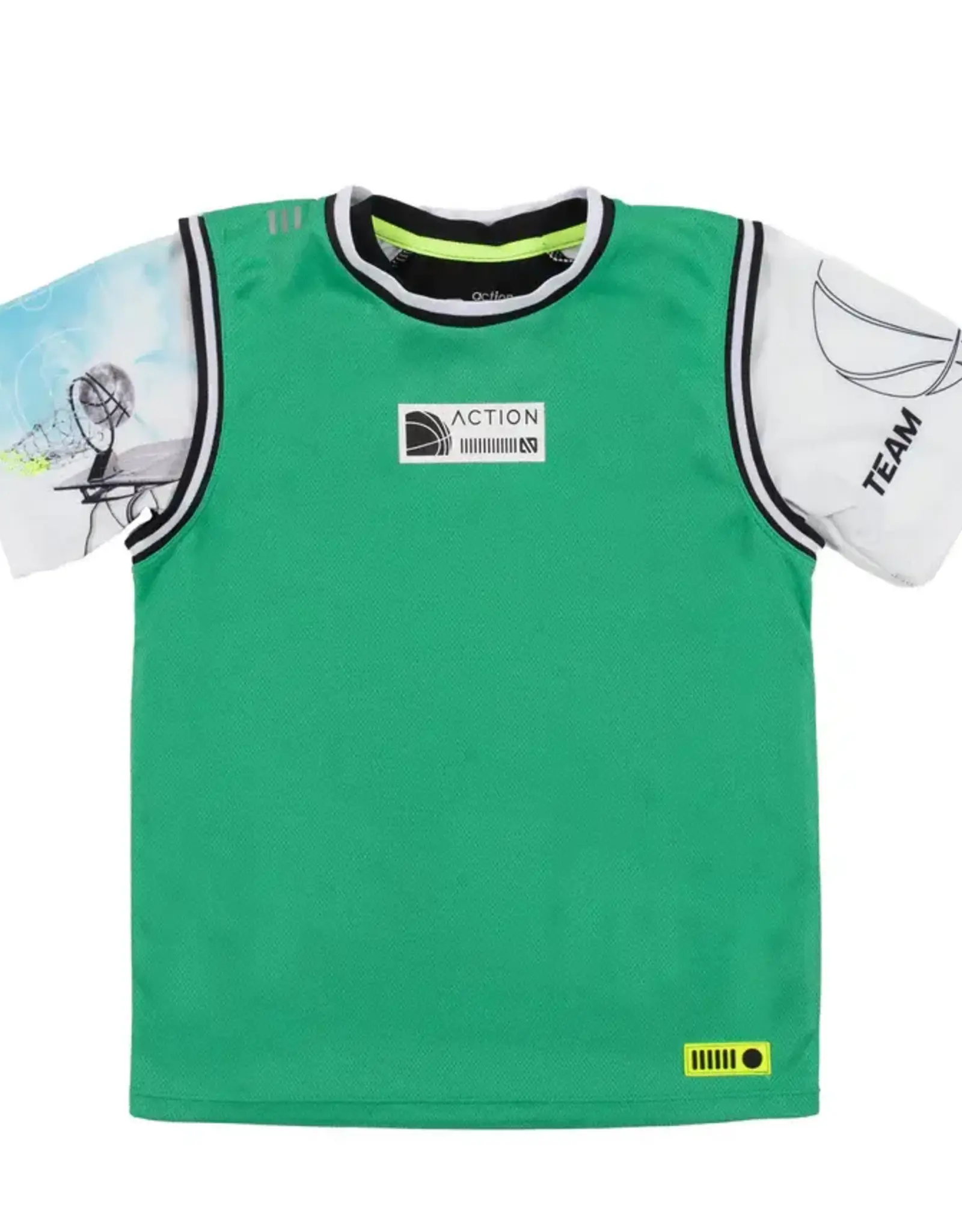 Noruk Sports Action 2 in 1 Athletic T-Shirt and Tank Top