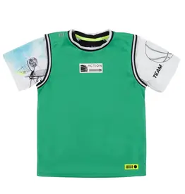 Noruk Sports Action 2 in 1 Athletic T-Shirt and Tank Top