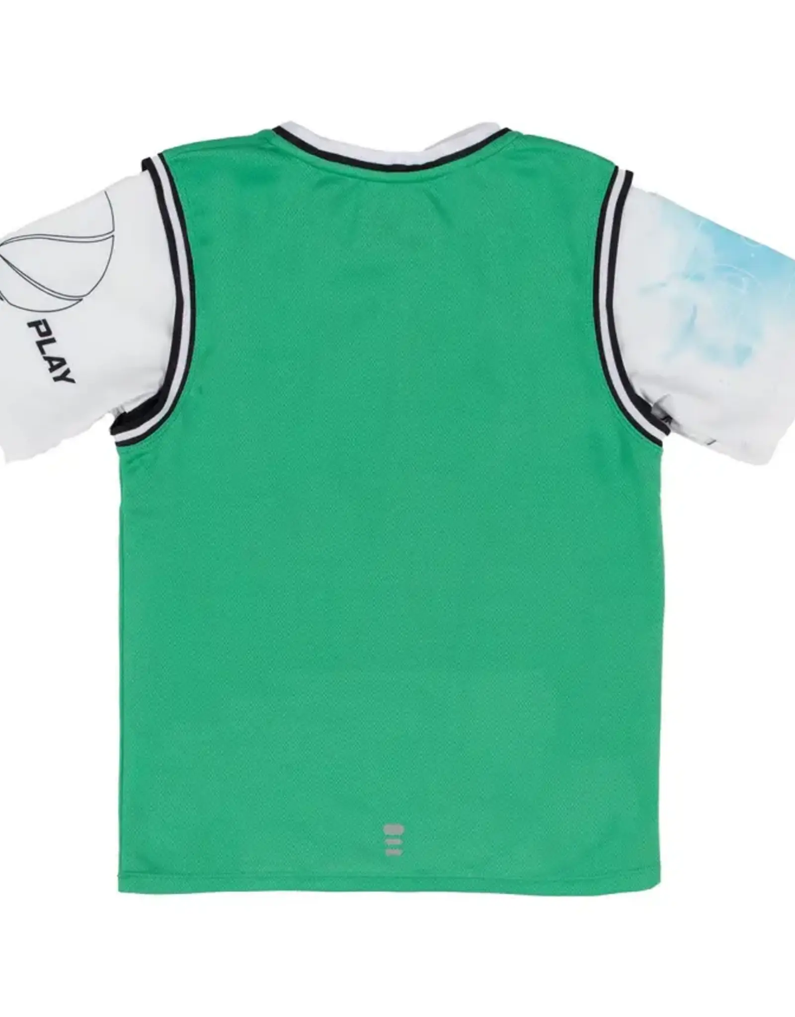 Noruk Sports Action 2 in 1 Athletic T-Shirt and Tank Top
