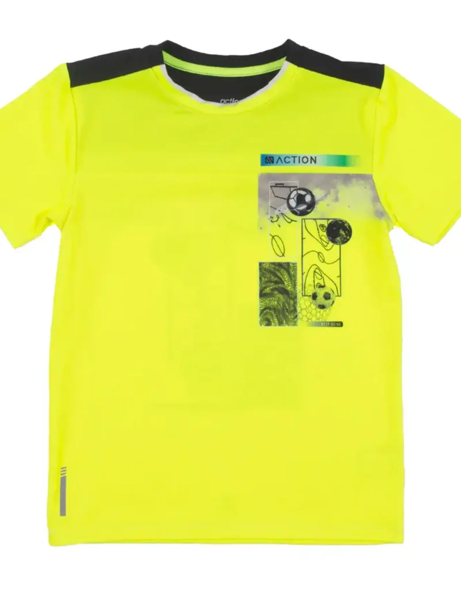 Noruk Sports Lime Athletic T-Shirt