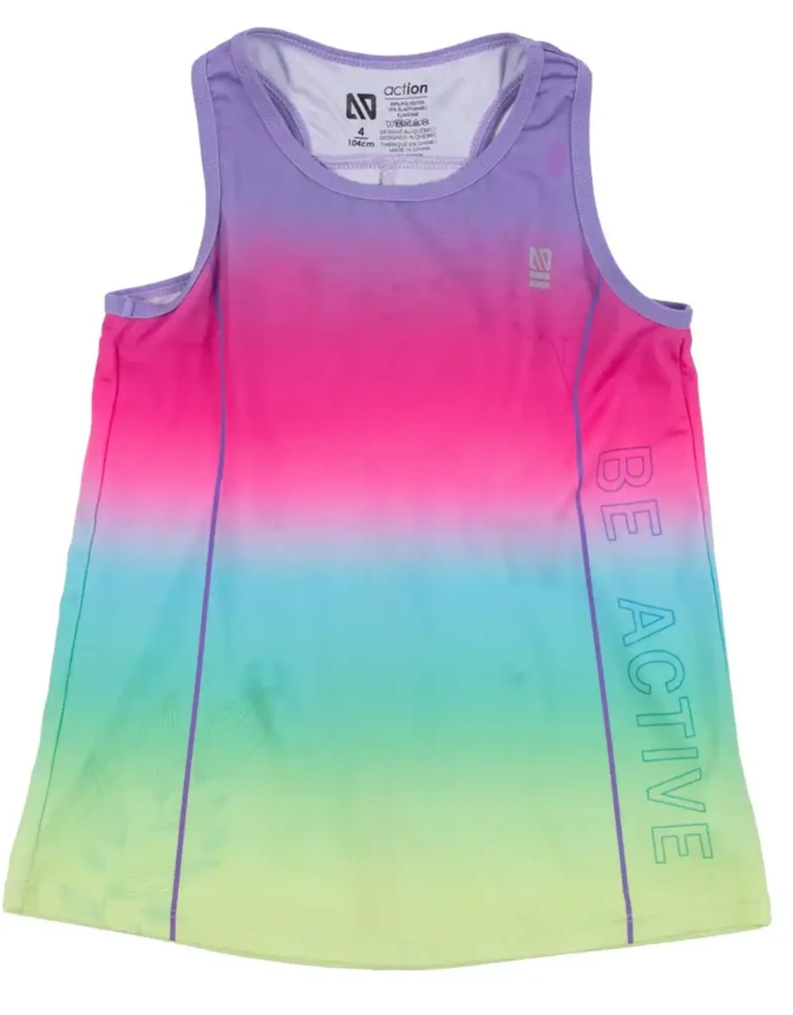 Noruk Fun Ombré Athletic Tank Top