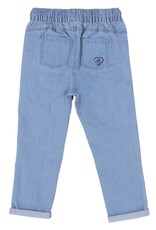 Noruk Light Blue Denim Pant w/Tie Waist