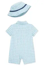 Little Me Sailor Romper & Hat