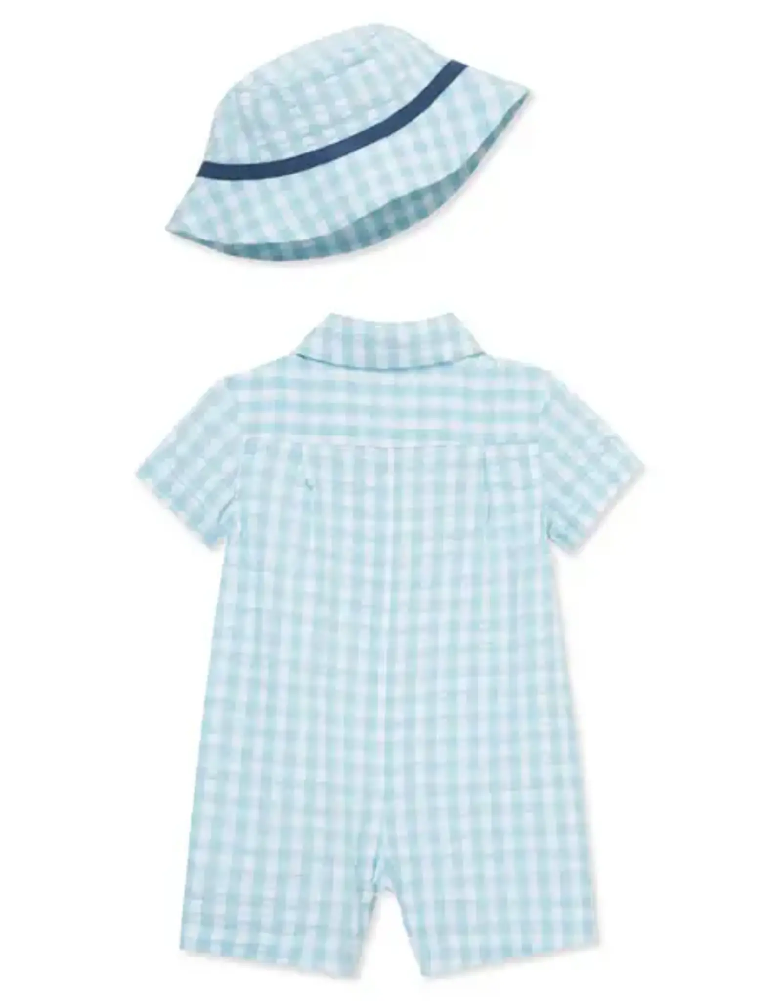 Little Me Sailor Romper & Hat