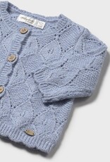 Mayoral Sky Blue Baby Knit Cardigan