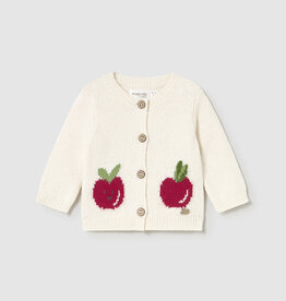 Mayoral Pottery Fruit Knit Cardigan