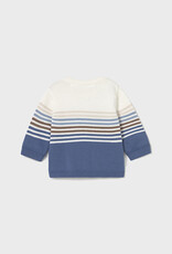 Mayoral Actric Blue Striped Sweater