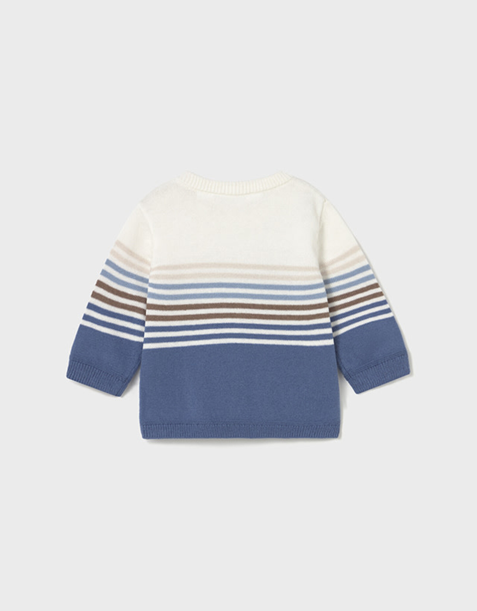Mayoral Actric Blue Striped Sweater