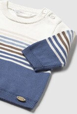 Mayoral Actric Blue Striped Sweater