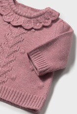 Mayoral Blush Baby Sweater