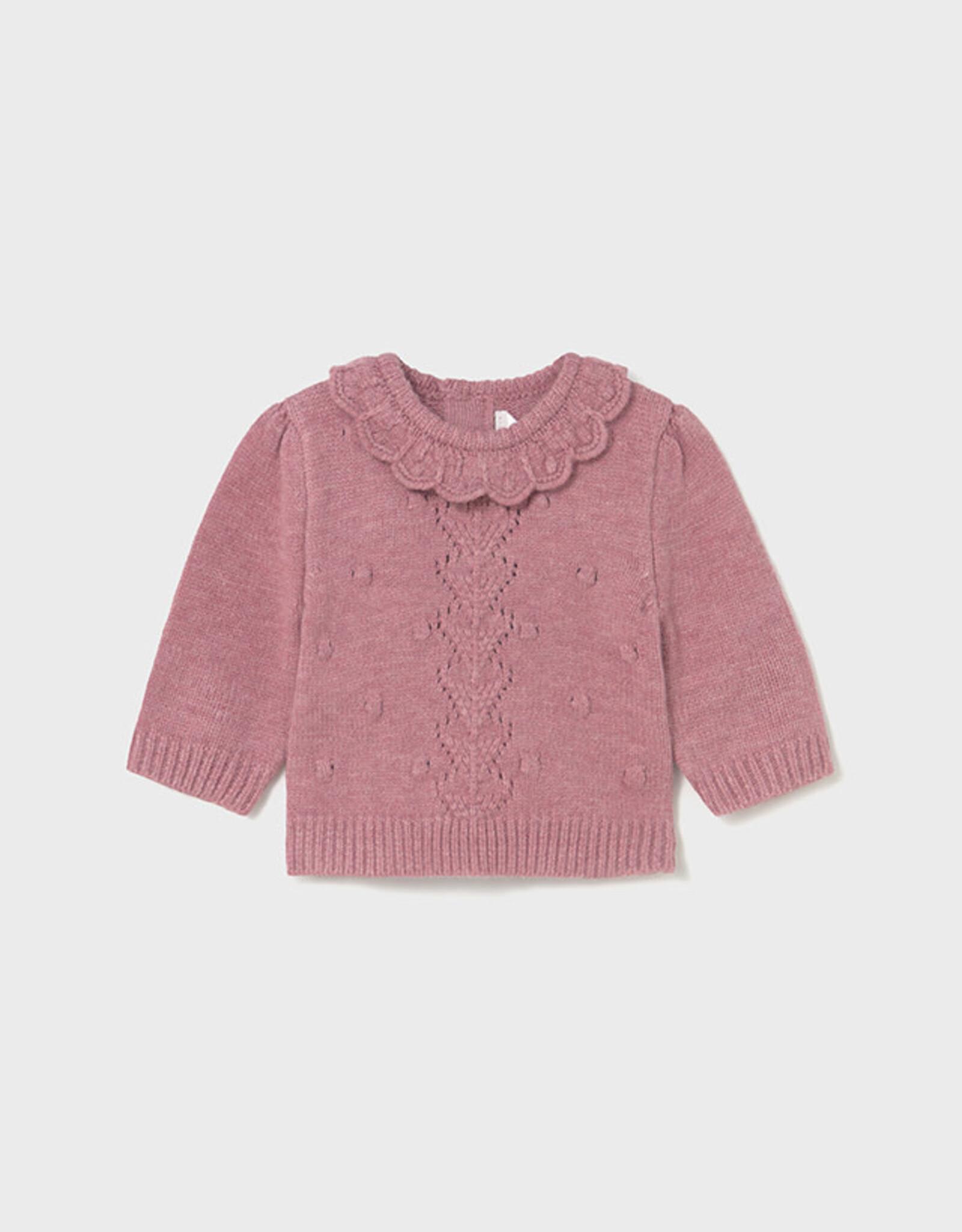 Mayoral Blush Baby Sweater