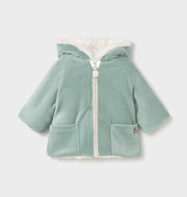 Mayoral Ice Reversible shearling coat