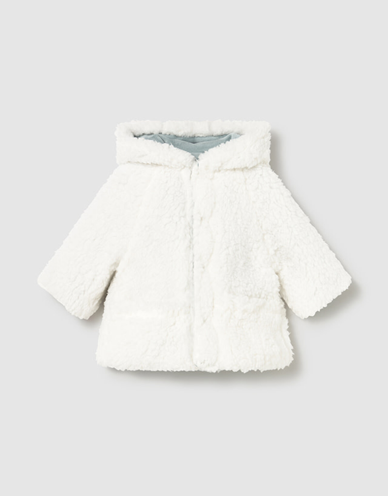 Mayoral Ice Reversible shearling coat