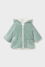 Mayoral Ice Reversible shearling coat