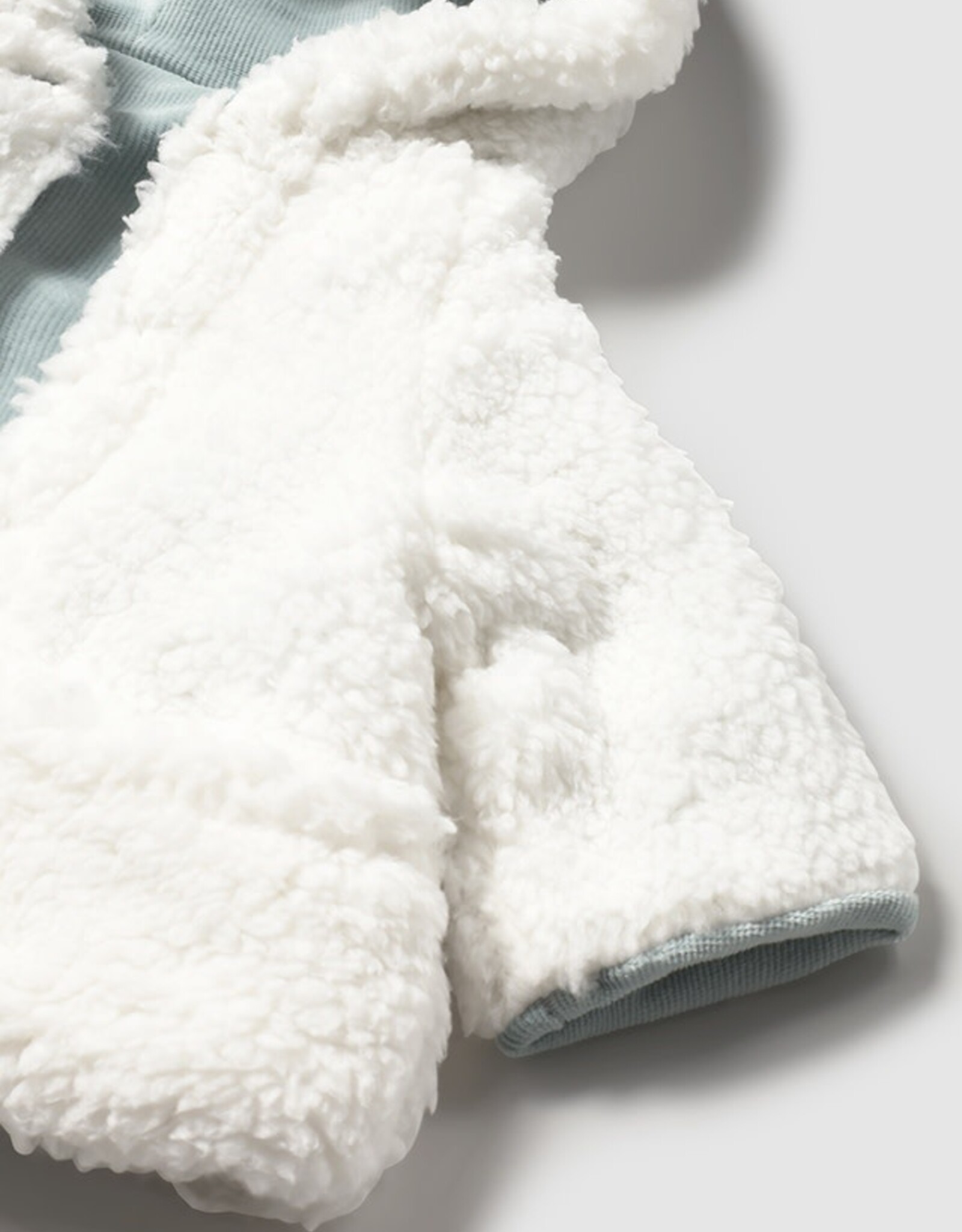 Mayoral Ice Reversible shearling coat