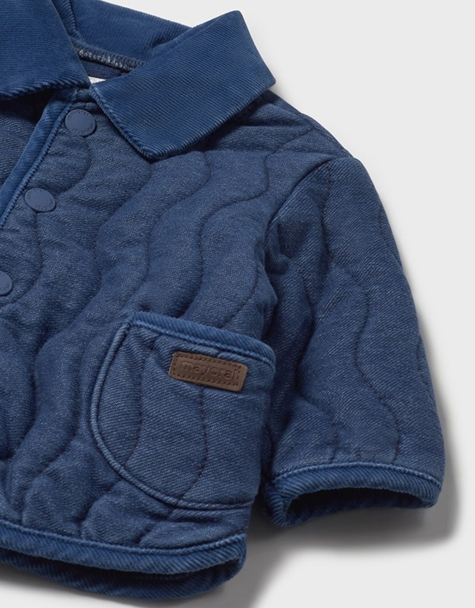 Mayoral Dark Padded Baby Coat