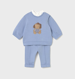 Mayoral Dream Blue Puppy Pant Set
