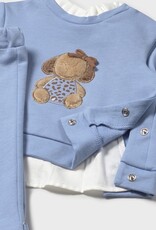 Mayoral Dream Blue Puppy Pant Set
