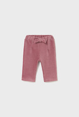 Mayoral Blush Knit Pants with Bow
