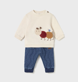 Mayoral Catapillar Padded Pant Set