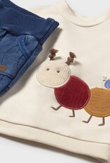 Mayoral Catapillar Padded Pant Set