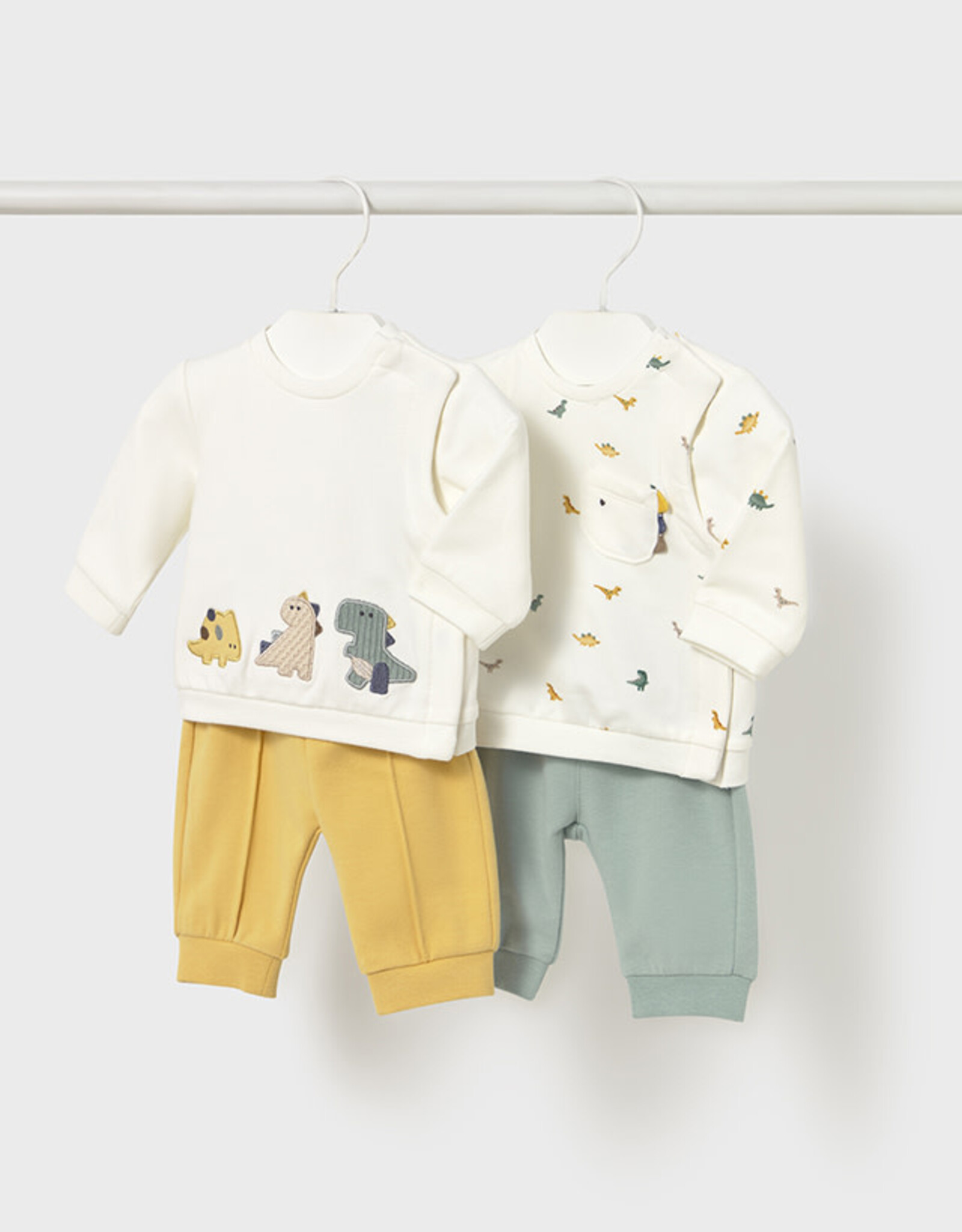 Mayoral Honey Dino Knit set (4 garments)