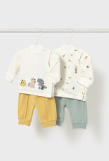 Mayoral Honey Dino Knit set (4 garments)