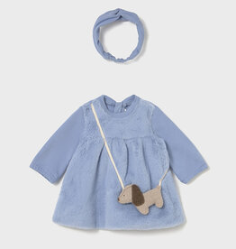 Mayoral Dream Blue Puppy Dress