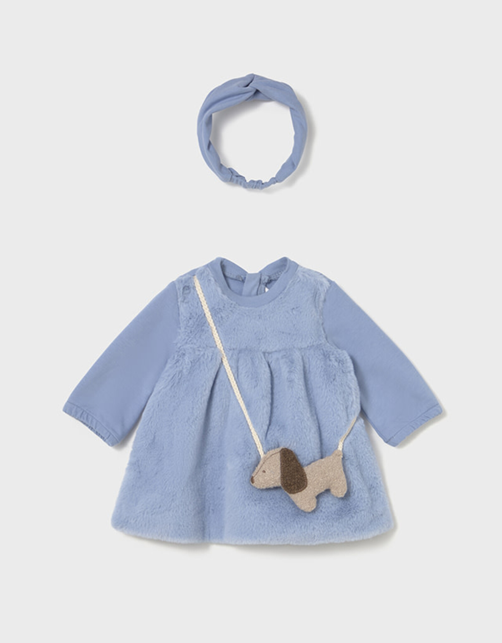Mayoral Dream Blue Puppy Dress