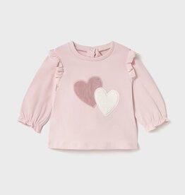 Mayoral Baby Rose Love Baby Shirt