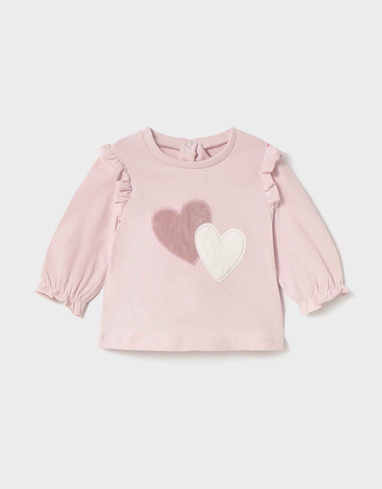 Mayoral Baby Rose Love Baby Shirt