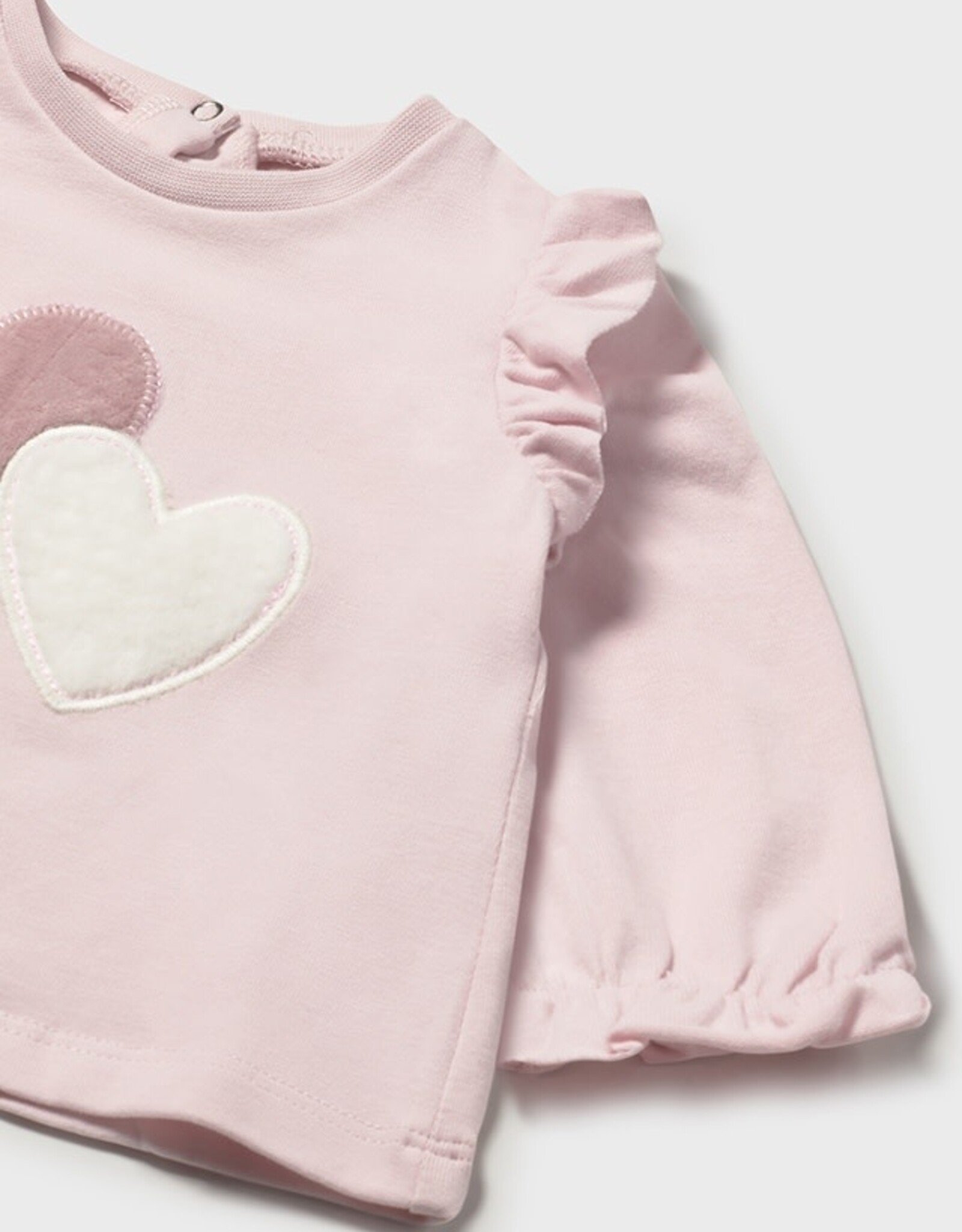 Mayoral Baby Rose Love Baby Shirt