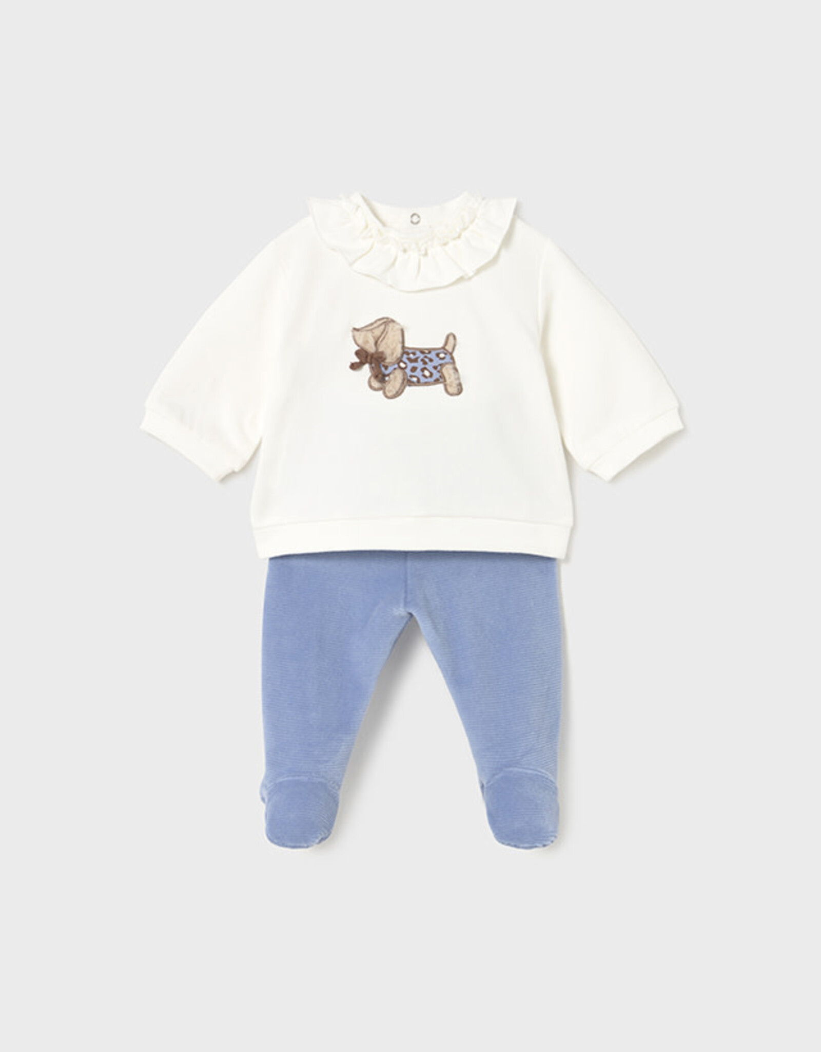 Mayoral Dream Blue Puppy Leg Warmer Set