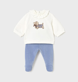 Mayoral Dream Blue Puppy Leg Warmer Set