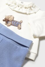 Mayoral Dream Blue Puppy Leg Warmer Set