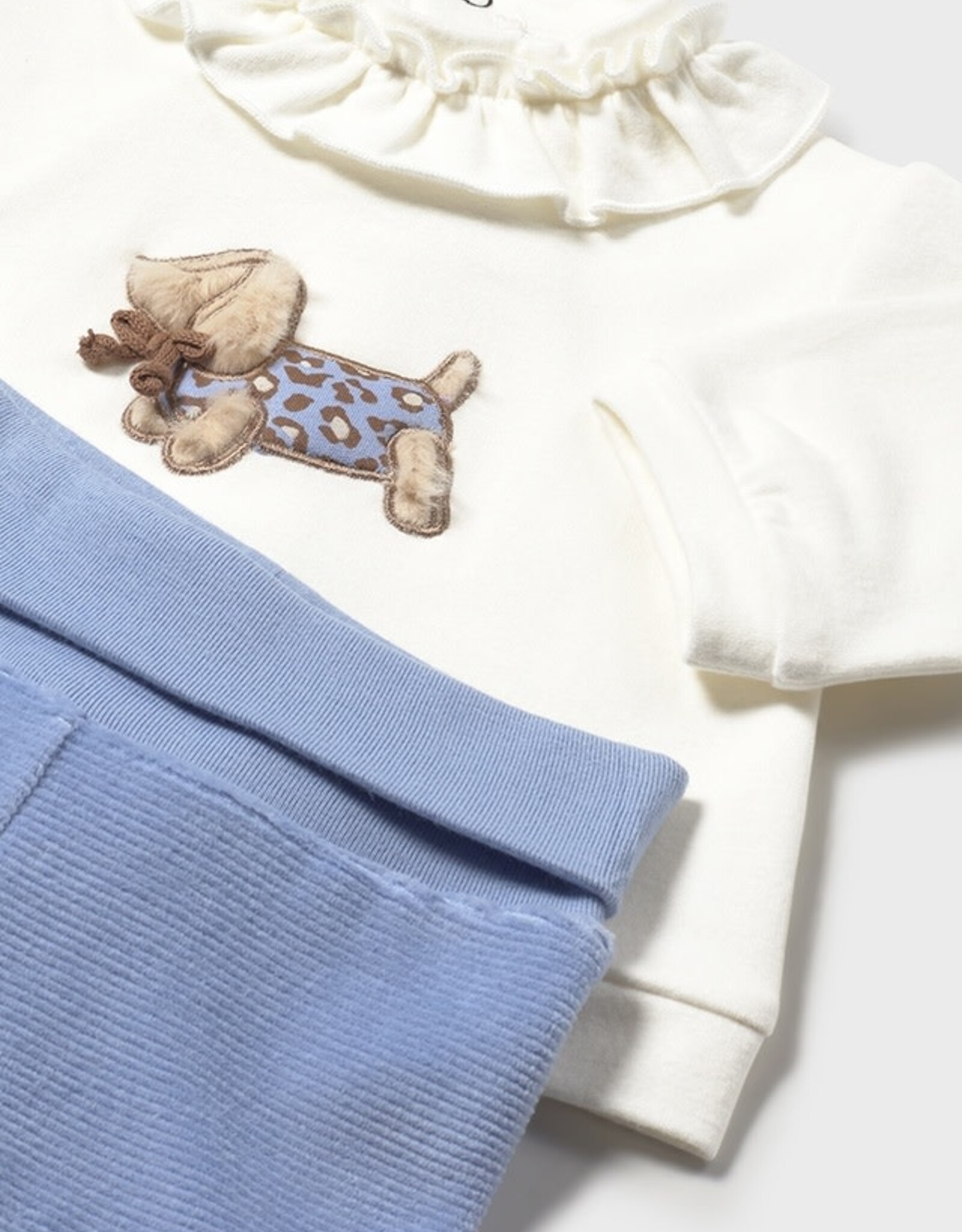 Mayoral Dream Blue Puppy Leg Warmer Set