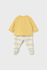 Mayoral Honey Dino Leg warmer set