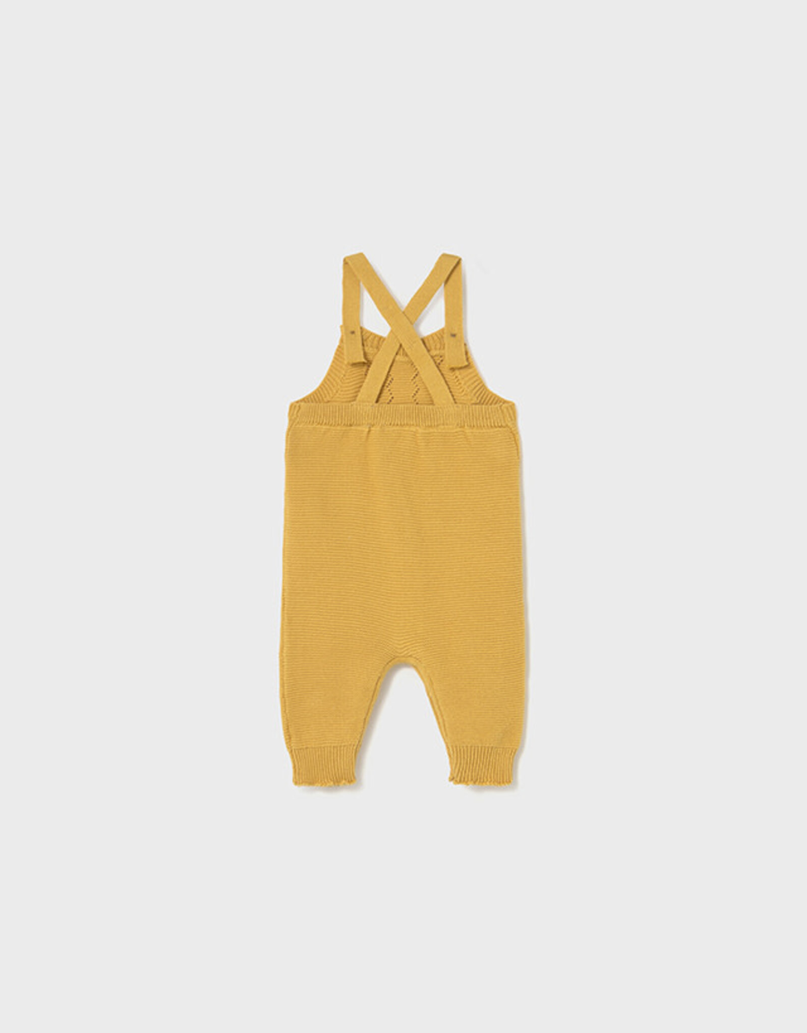 Mayoral Chamomile Knit dungarees set