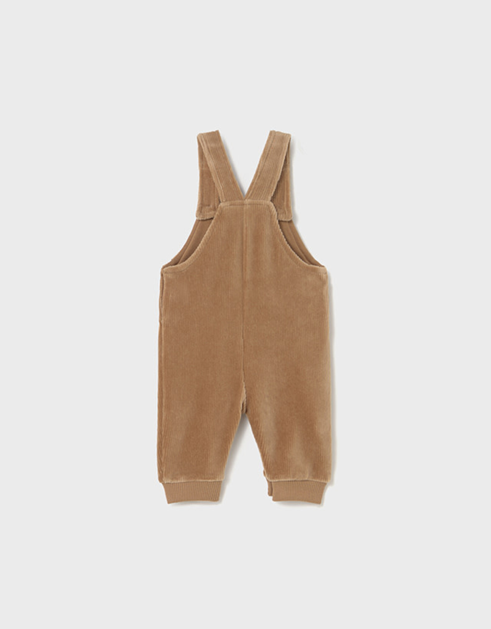 Mayoral Toffee Corduroy Dungaree