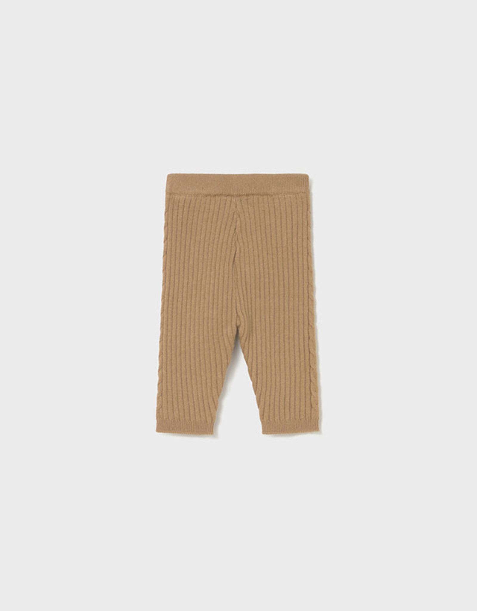 Mayoral Mayoral Newborn Toffee Knit Leggings