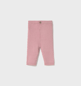 Mayoral Mayoral Newborn Orchid Knit Leggings