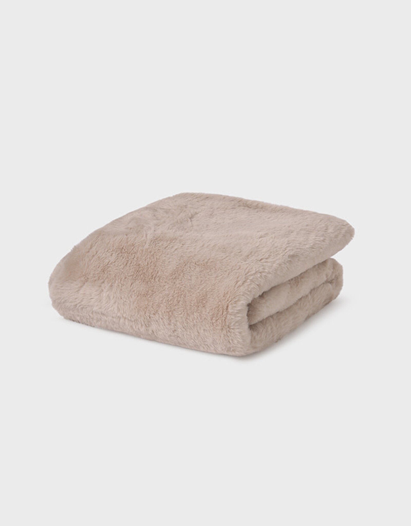 Mayoral Beige Mayoral Faux fur blanket